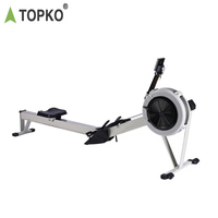 TOPKO Machine de Ski à Résistance Aérienne Simulateur de Ski Équipement de Fitness Intérieur et Extérieur pour Salle de Sport