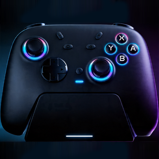 Factory-direct Bestselling Game Joystick with Audio Port and Programmable Buttons.