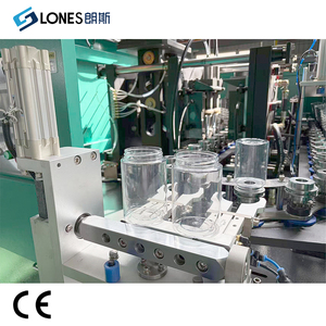 Máquina de Moldeo por Soplado Automática para Latas y Frascos de PET de 1500 BPH, Máquina de Moldeo por Soplado y Estirado de 10 ml a 2 L, Control PLC LS-A2 LONES - Product Image 3