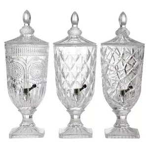 Chì Miễn Phí <span class=keywords><strong>Crystal</strong></span> Glass <span class=keywords><strong>Pitcher</strong></span> Cho Juice Big Glass <span class=keywords><strong>Pitcher</strong></span> Với Vòi Bán Sỉ Nước Thủy Tinh Jug <span class=keywords><strong>Pitcher</strong></span> Trong Nhà Hàng - Product Image 1
