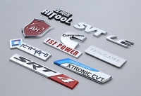 Etiqueta Adhesiva ABS para Electrodomésticos, Placa de Identificación, Insignias Decorativas 3D, Etiqueta con Logotipo de TV y Computadora en ABS Cromado