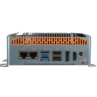 Mini PC Industrial sin Ventilador con 2 LAN, 2*COM, N100/N150/N305, 1*DDR4 16GB, 1*HD, 1*DP, 1*Type-C, 4*USB, X86, para Montaje en Riel DIN