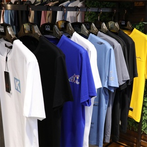 Camiseta de Verano de Algodón 100% de Alta Calidad, Venta Directa de Fábrica, con Logotipo Personalizado Estampado, Camiseta Lisa para Hombre - Product Image 5