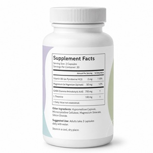 Complément de sommeil végétalien biologique de haute qualité à l'extrait de thé vert et de myrtille, L-théanine, capsules de GABA liposomales pour la mémoire - Product Image 6