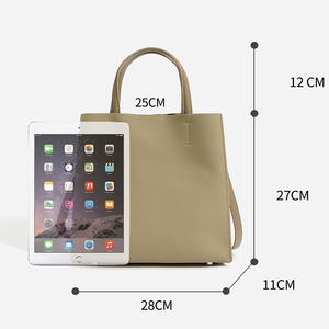 Sac à main pour femme OEM Fabricant Custom Haute Qualité Sacs à Main Pour Femmes Cuir Véritable Sac Tote Seau Sacs féminins - Product Image 6