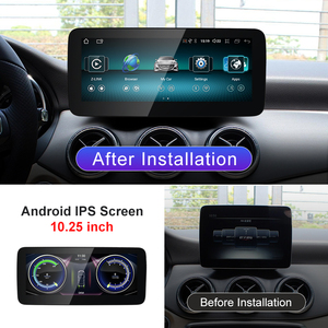 STWEI ชุดมัลติมีเดียไร้สายสำหรับรถยนต์ ระบบ Android AUTO CarPlay หน้าจอ 10.25 นิ้ว 12.3 นิ้ว สำหรับรถยนต์ Mercedes Benz A Class W176 เครื่องเล่นวิดีโอในรถยนต์ - Product Image 3