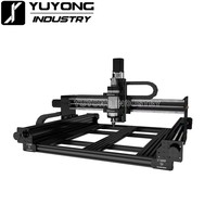 Routeur CNC 4 axes Queenbee PRO haute précision 1212 / Machine de découpe CNC / Routeur CNC publicitaire 1200x1200 pour le travail du bois