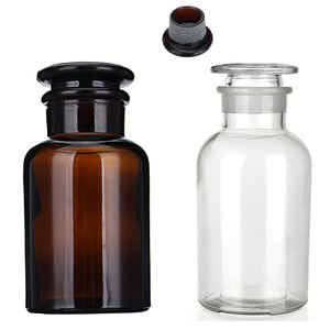 Vente en gros <span class=keywords><strong>de</strong></span> flacons <span class=keywords><strong>de</strong></span> parfum et d'huiles essentielles <span class=keywords><strong>de</strong></span> 250 ml et 500 ml, flacons en verre ambré <span class=keywords><strong>de</strong></span> type apothicaire, pots <span class=keywords><strong>de</strong></span> laboratoire et <span class=keywords><strong>de</strong></span> pharmacie avec <span class=keywords><strong>bouchon</strong></span> en verre - Product Image 3