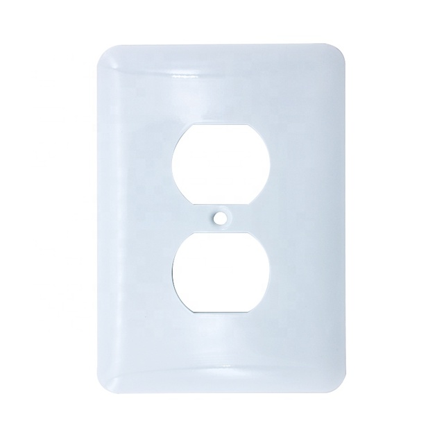 Custom logo Rectangle Sublimation Light Switch Cover Plate