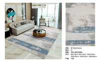 Waterproof Abstract Nordic Modern Beige Large Luxury Carpet Stain-resistant Mats Home Living Room Bedroom Area Rug