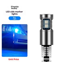 Décodeur de lumière LED pour voiture, lampe de stationnement T10 W5W 3030 9SMD, éclairage de plaque d'immatriculation, éclairage intérieur, éclairage de lecture T10