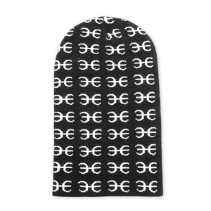 Jacquard Full Face Knit Cover passamontagna monoforo Logo personalizzato cappuccio maschera maschera da sci firmata in maglia acrilica - Product Image 4