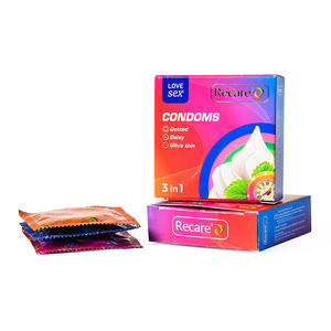 Chinesische Beste Gepunktete Super-Noppen-Kondome Dünnste Verfügbarer Kondome zur Verlängerung - Product Image 5