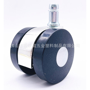 Ruedas para Muebles de 60 mm de Diámetro, Electrochapadas, Giratorias y Silenciosas para Silla de Oficina - Product Image 2
