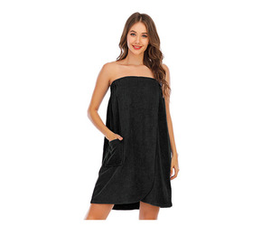 400GSM Heavy Thick Warm Ivory Terry Toweling <span class=keywords><strong>Sauna</strong></span> <span class=keywords><strong>Kilt</strong></span> para mujeres Robe Falda para hoteles, spas - Product Image 1