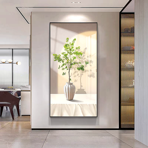 Pintura <span class=keywords><strong>de</strong></span> Porcelana <span class=keywords><strong>de</strong></span> Cristal Impresa en Alta Definición, Decoración Moderna para el Hogar con Diseño 3D <span class=keywords><strong>de</strong></span> Árboles y Plantas, Estilo Nórdico, Venta al Por Mayor <span class=keywords><strong>de</strong></span> Alta Calidad - Product Image 6