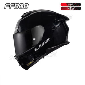 หมวกกันน็อคมอเตอร์ไซค์ Ls2 FF808 รุ่นใหม่ เลนส์คู่ วัสดุ ABS ป้องกันการเจาะทะลุ สำหรับผู้ชายและผู้หญิง แบบเต็มใบ สไตล์รถแข่ง ใช้ได้ทุกฤดู ป้องกันฝ้า KPA - Product Image 2