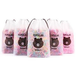 بيع بالجملة دب حلوى ملون للاستعمال مرة واحدة للأطفال سحب قوي مستمر سماكة حفلات المطاط الأسود غير ضارة - Product Image 1