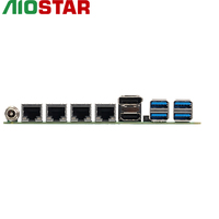 New Intel 12th/13th Gen Embedded Desktop Motherboard DDR5 32GB Mini-ITX Quad LAN 8USB 4COM DP LVDS/E-DP 12V/24V Wide Voltage