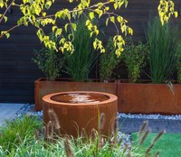 Fontaine d'eau extérieure, table d'eau de jardin