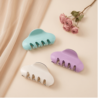 Pince à cheveux minimaliste brillante en forme de nuage, douce et multicolore, pour femmes, usage quotidien décontracté 880021