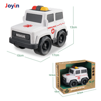 Jouet de simulation de véhicule en paille de blé, modèles de camion de pompiers, ambulance et voiture de police, plusieurs styles au choix
