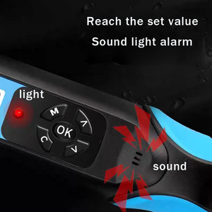 مفتاح عزم رقمي 1/2 بوصة 135 نيوتن 200 نيوتن 340 نيوتن للعجلات/ من الصلب الكربوني المطلي بالكروم/ مفتاح عزم بشاشة LCD للسيارات/ أصفر - Product Image 4