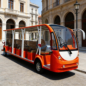 Venta de Fábrica: Mini Autobús Turístico Eléctrico de 23 Asientos, Color Personalizado, Neumáticos, 12 Meses de Garantía - Product Image 1