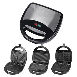 Tostadora eléctrica para hacer gofres, parrilla 7 en 1 con placas intercambiables extraíbles para donas, sandwichera, bistec, Panini - Product Image 3