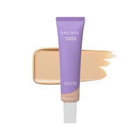 Crème BB personnalisée en gros à la niacinamide et à l'adénosine, éclaircissante, longue durée, raffermissante, fond de teint liquide CC