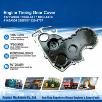Couverture d'engrenage de distribution du moteur diesel pour engins de construction 4142A504 2268767 226-8767 pour 1104D-44T 1104D-44TA