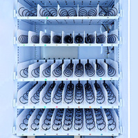 Distributeur automatique de snacks et de boissons LED, machine combinée pour la distribution de nourriture et de boissons