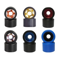 Roues de patins à roulettes SPEED QUAD de qualité supérieure, dureté élevée, rebond élevé, noyau métallique, 60 mm, 62 mm, 88A, 90A, 92A, 95A, 98A, fabrication OEM