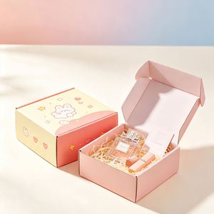 Caja de Regalo Personalizada FX Impresa a Todo Color, Embalaje de Envío Corrugado con Revestimiento Mate para Entrega Mensual de Productos - Product Image 3