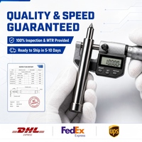 Punzón de Carburo de Tungsteno de Alta Precisión, Punzón de Micropunzonado ±0.001mm, Acabado Espejo, Pieza de Molde de Carburo Personalizada, Reemplazo para MISUMI
