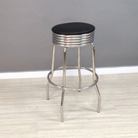 Tabouret de bar de style vintage américain des années 50 - Chaise de restaurant