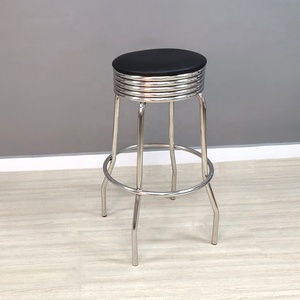 Taburete de Bar Estilo <span class=keywords><strong>Diner</strong></span> - Vintage Restaurante Americano Años 50, Sillas de Bar Estilo <span class=keywords><strong>Diner</strong></span>, Silla de Restaurante - Product Image 6