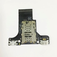Carte mère de port de charge USB avec câble flexible pour carte SIM pour Lenovo Yogabook YB1-X90F X91L + Pièces de tablette pour carte SIM