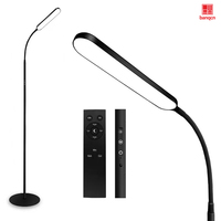 Banqcn Date Detable LED Lampadaire Design Moderne avec CCT Luminosité Tunable Utilisation Intérieure 5-10 mètres Caractéristiques IR Combiné À Distance