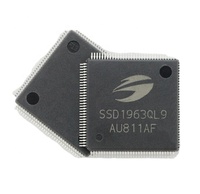 Chip baru asli yang laris terjual MCU SSD1963QL9 SSD1963 LQFP128 Mikrokontroler