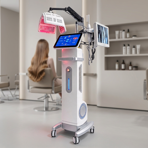Masseur capillaire professionnel puissant à thérapie par la lumière pour le soin du cuir chevelu, la croissance des cheveux et le traitement capillaire - Product Image 1