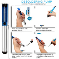 Kit de fer à souder professionnel 21-en-1 avec multimètre numérique |   Kit d'outils de réparation électronique tout-en-un pour le bricolage et les ingénieurs