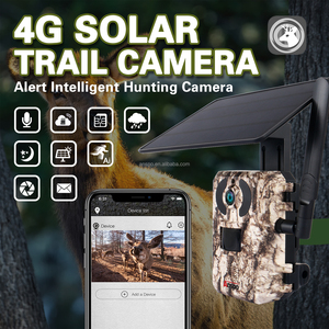 4mp Solar Powered 4G Outdoor Infrared Wildlife <strong>Nature</strong> Hunting Trail Security <strong>Camera</strong> Animal Trap Game <strong>Camera</strong> - Product Image 2