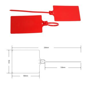 Sceau de sécurité en plastique HS-PS 6006, jetable, haute sécurité, pour <span class=keywords><strong>la</strong></span> logistique d'entrepôt et <span class=keywords><strong>la</strong></span> sécurité des <span class=keywords><strong>colis</strong></span> - Product Image 4