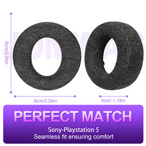 Convient aux écouteurs <span class=keywords><strong>SONY</strong></span> PS5 PULSE <span class=keywords><strong>3D</strong></span>, coussinets d'oreille PlayStation5, coussinets en mousse à mémoire de forme - Product Image 4