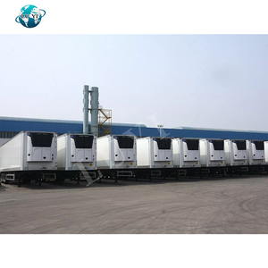 Camion frigorifique semi-<span class=keywords><strong>remorque</strong></span> de haute qualité 30-40T, grand fourgon frigorifique, semi-<span class=keywords><strong>remorque</strong></span> à caisse - Product Image 4