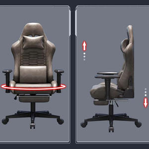 Fabricación de alta calidad de cuero de lujo <span class=keywords><strong>Silla</strong></span> <span class=keywords><strong>Gamer</strong></span> PC ordenador cómodo Racing Gaming <span class=keywords><strong>silla</strong></span> - Product Image 6