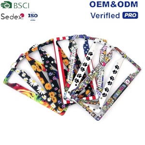 Marco para Matrícula de Coche con Logotipo Personalizado, Cromado, Diseño Colgante, Material Plástico con Certificación ISO9001, Modelo para EE. UU. - Product Image 6