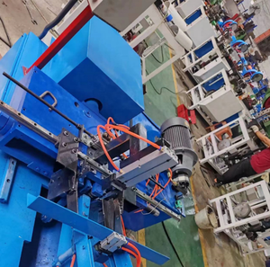Máquina de enhebrado y doblado de pernos en U completamente automática, máquina de fabricación de pernos de anclaje dobladora de pernos en U hidráulica a la venta - Product Image 4