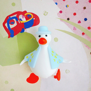 Juguete Blandito de Pato 3D con Diseño de Vestir, Textura de Espuma Similar a la Harina de PU, para Niños y Adultos, Alivia el Estrés y Brinda Diversión para Desahogarse - Product Image 3